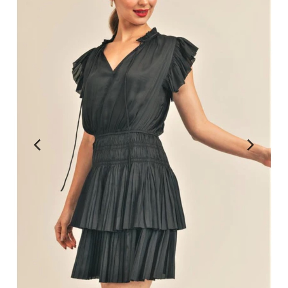 Current Air Black and Silver Dress